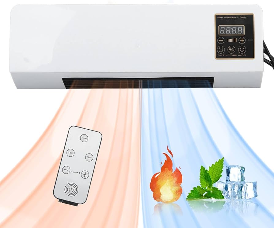 Dile adiós al calor con Aire Acondicionado de Pared Portátil