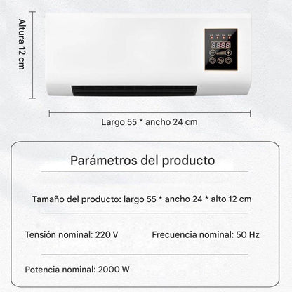 Dile adiós al calor con Aire Acondicionado de Pared Portátil