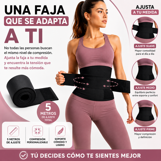 Faja Ajustable 5 Metros | Moldea Y Define Tu Cintura