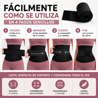 Faja Ajustable 5 Metros | Moldea Y Define Tu Cintura
