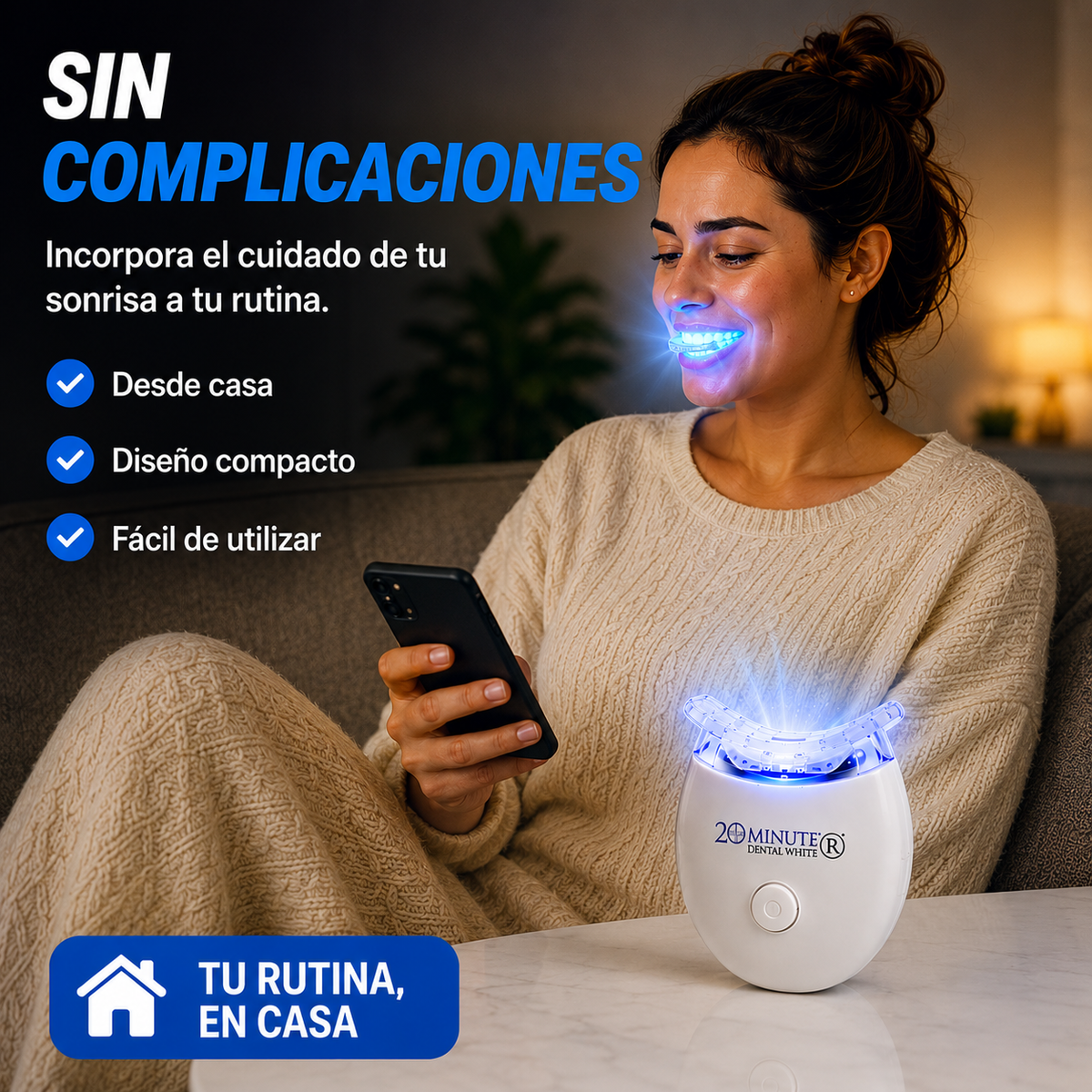 🦷 Kit Blanqueador Dental | Sonrisa Más Blanca En Casa