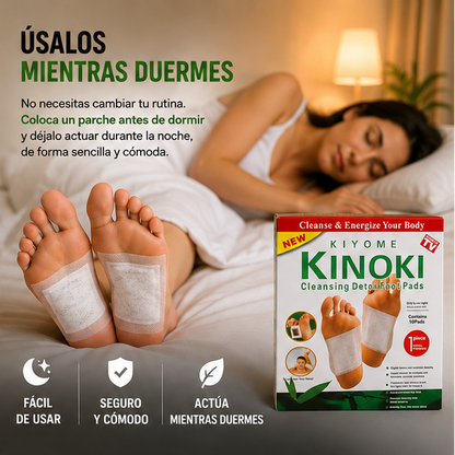 🌿 Parches Kinoki | Bienestar y Relajación Mientras Duermes
