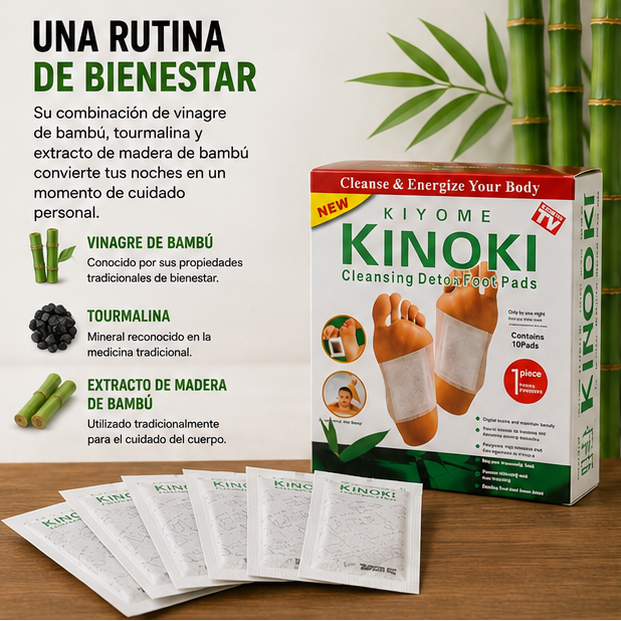 🌿 Parches Kinoki | Bienestar y Relajación Mientras Duermes