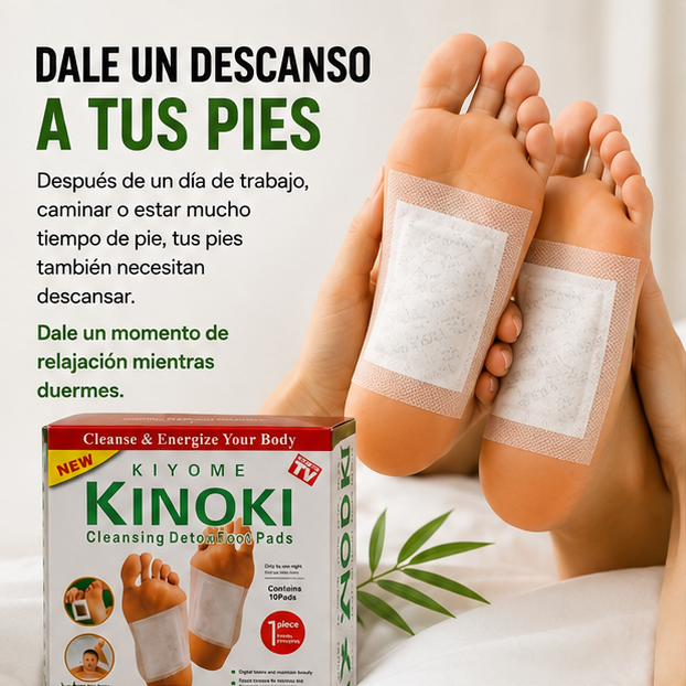 🌿 Parches Kinoki | Bienestar y Relajación Mientras Duermes