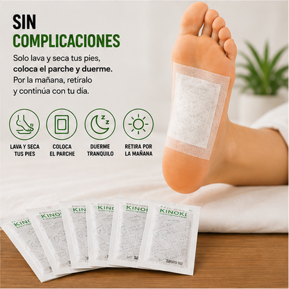 🌿 Parches Kinoki | Bienestar y Relajación Mientras Duermes