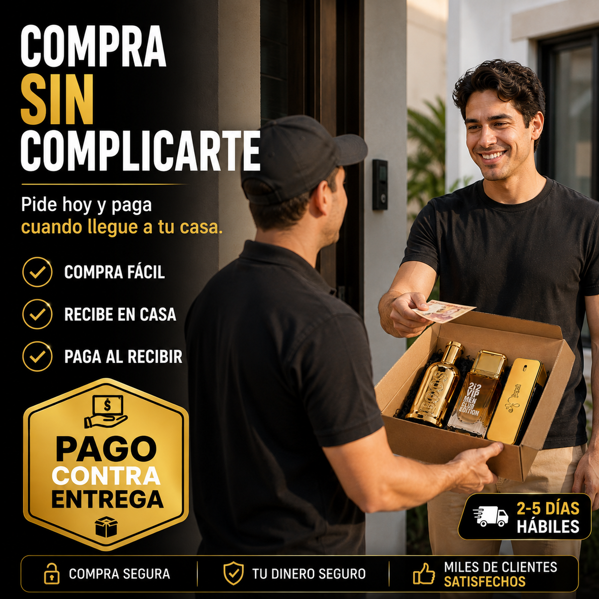 Kit 3 Perfumes Para Hombre | Aroma Elegante Todo El Día